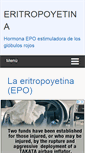 Mobile Screenshot of eritropoyetina.com